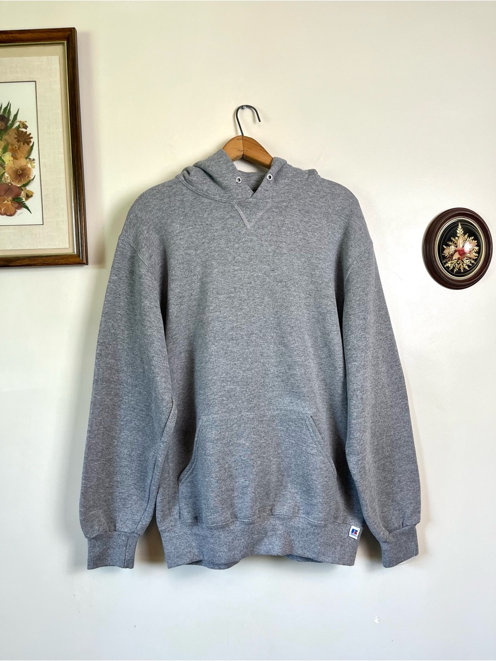 Grey Wash Free Palestine Graphic Hoodie